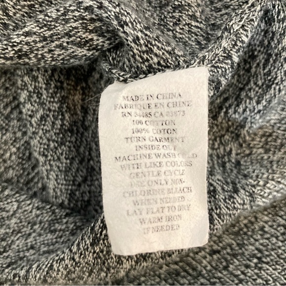 American Eagle Outfitters Womens Prep Fit Cotton Sweater M Pullover LS Gray - Picture 4 of 10